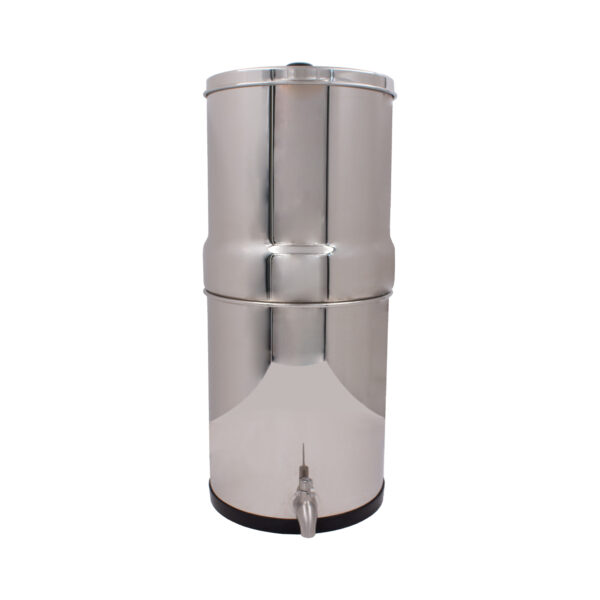 Filtre Gravitaire Inox (304 Grade) – 8,5 Ltr – avec robinet inox